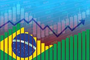 Foto de stock de Economia do Brasil melhora e volta ao normal após crise