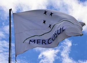Foto de stock de Mercosul/bandeira do Mercosul
