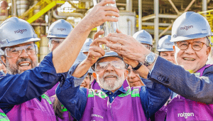 Presidente da República, Luiz Inácio Lula da Silva, durante visita à planta de produção de etanol de segunda geração, no Parque de Bioenergia Bonfim. Guariba - SP.  Foto: Ricardo Stuckert / PR - Ricardo Stuckert / PR