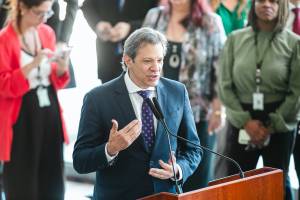 Fernando Haddad (PT), ministro da Fazenda (Foto: Washington Costa/MF)